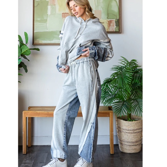 💕OLI & HALI “ Doreen “ Oli and Hali TWO TONED 2 PIECE SET HOODIE AND PANTS 35 - Picture 4 of 14